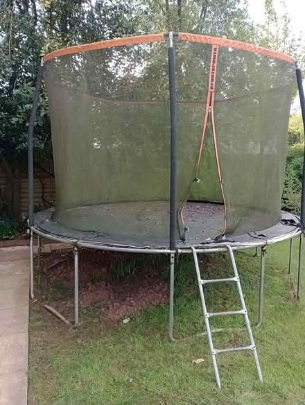 Photo of free 12 foot garden trampoline (Clyst St Mary) #1