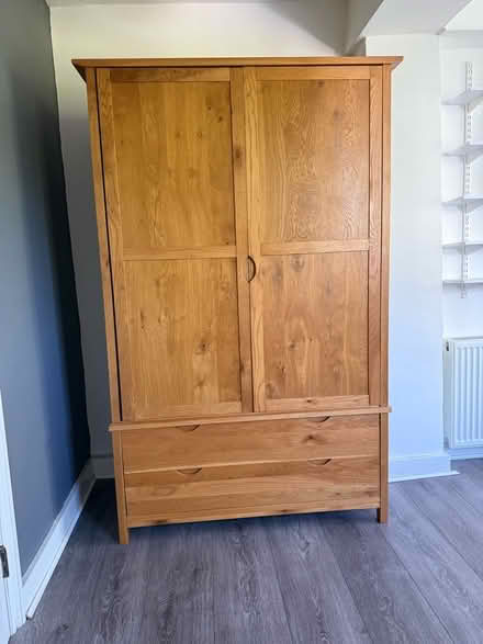 Photo of free Two oak wardrobes (Crouch End N8) #1