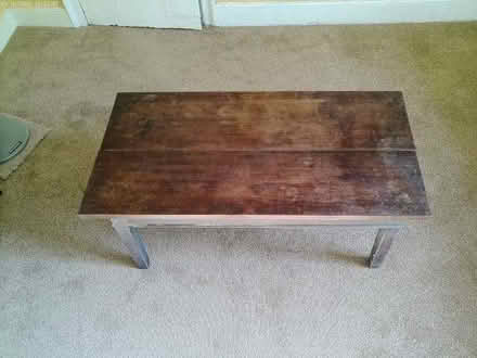 Photo of free Hardwood Coffee table (Woollard BS39) #1