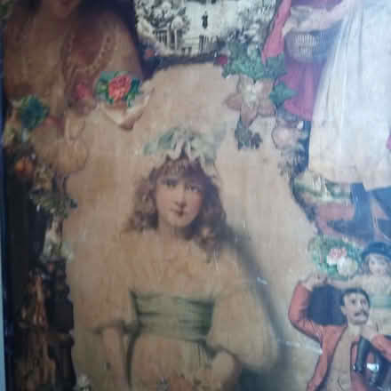 Photo of free Folding Victorian Decoupage Screen (Charlbury OX7) #4