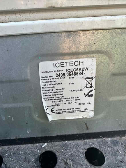 Photo of free Shed Freezer Works - Needs seal (Sonning RG4) #2