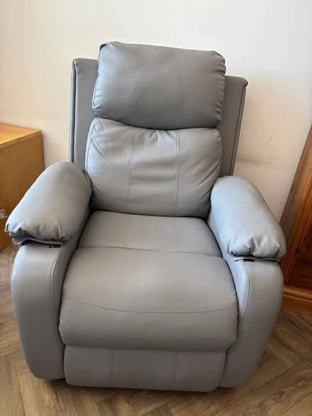 Photo of free Faux leather electric recliner (Muswell Hill N10) #1