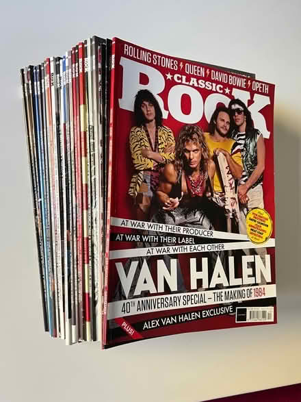 Photo of free Dozens of Classic Rock Magazines (West Common AL5) #1