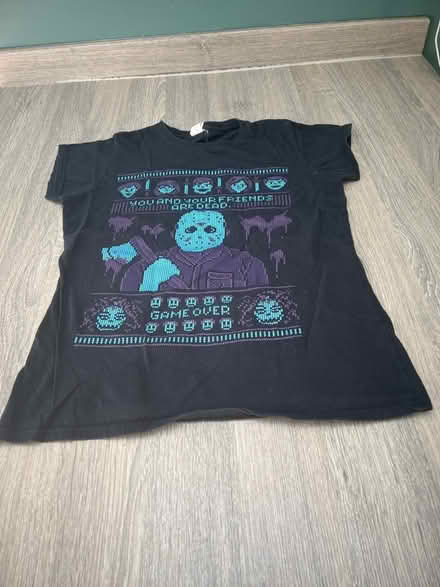 Photo of free Black Ladies Horror T-Shirt. Medium. (Southsea PO4) #1