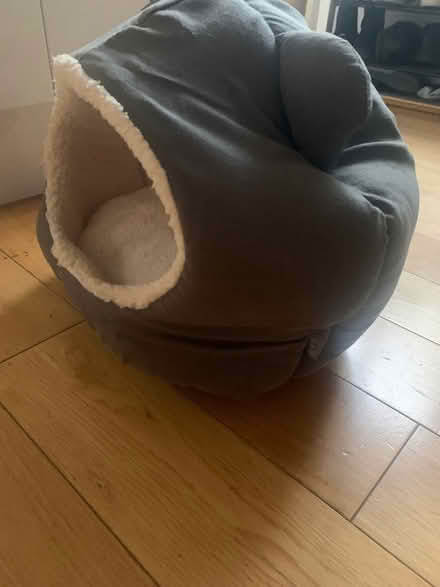 Photo of free Cat cave bed fur lined (Wootton OX13) #3