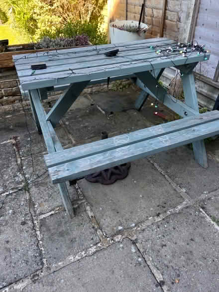 Photo of free Picnic table/garden table (Oadby LE2) #1
