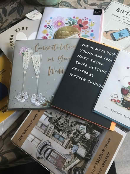 Photo of free Assorted greetings cards (RH12 1SE) #1