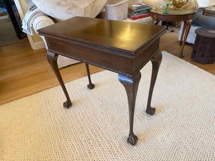 Photo of free Side/card table with folding top (Sevenoaks TN13) #1