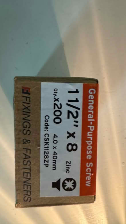 Photo of free Timber screws (Sw10) #2