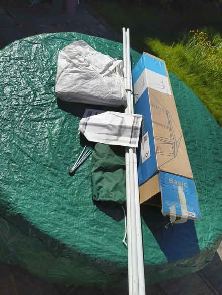 Photo of free White Plastic cover Gazebo (Eastcote HA5) #4