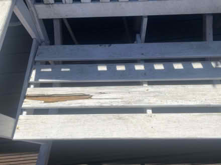 Photo of free White rocking bench (Ware SG12) #3