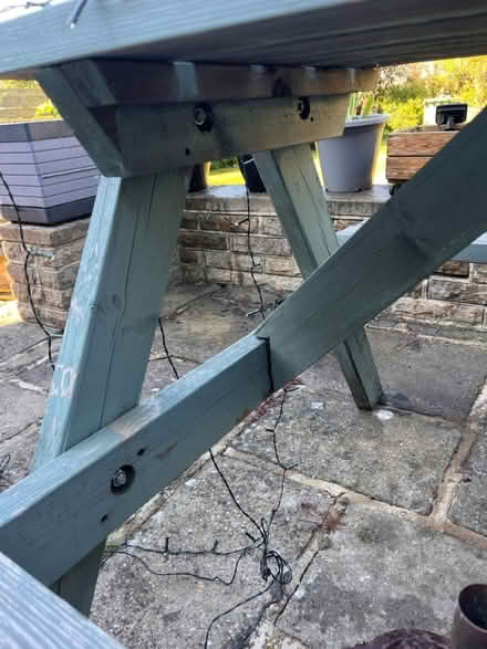 Photo of free Picnic table/garden table (Oadby LE2) #3