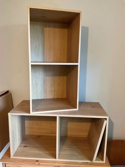 Photo of free X2 MDF storage boxes (St. Albans AL1) #1