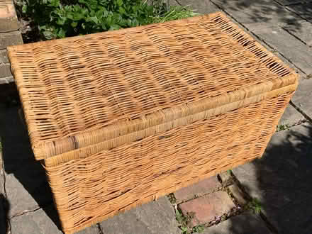 Photo of free Wicker Blanket/Toy Box (Ware SG12) #1