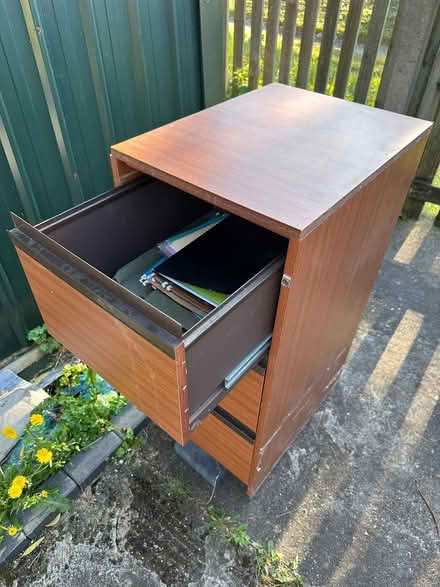 Photo of free 3 drawer filing cabinet 47cmx61cm (NG15 Annesley) #2