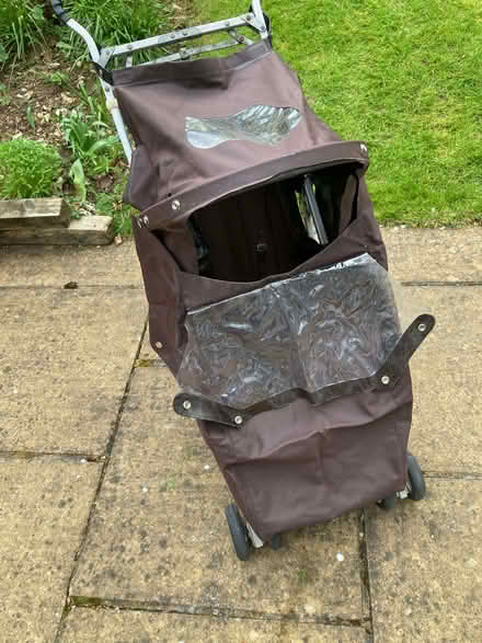 Photo of free Vintage Silver Cross push chair with hood and rain cover (Marlow Bottom SL7) #2