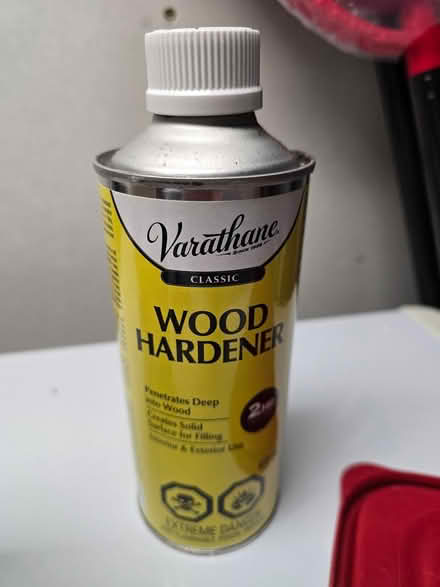 Photo of free wood hardener (Vanier north) #1
