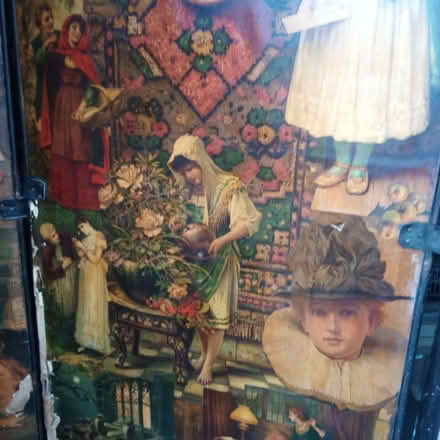 Photo of free Folding Victorian Decoupage Screen (Charlbury OX7) #2