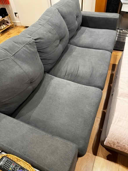 Photo of free Grey seater sofa (Maida Hill W9) #1