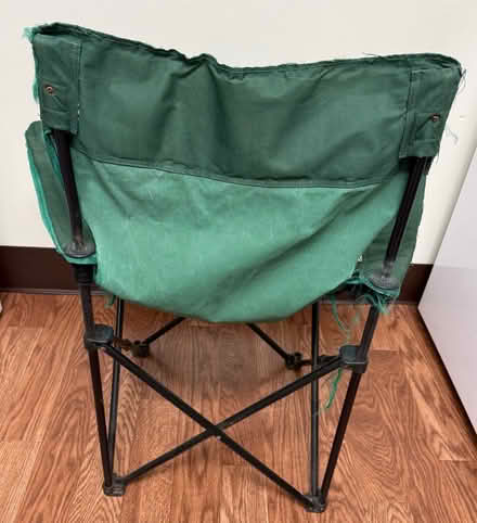 Photo of free Folding camping chair w storage bag (1075 Valencia Avenue) #2