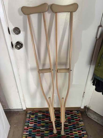 Photo of free Crutches from Kaiser (near Stoneridge Mall) #1