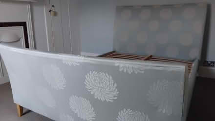 Photo of free Upholstered Bedframe (Up Park Deer Park PO18) #1