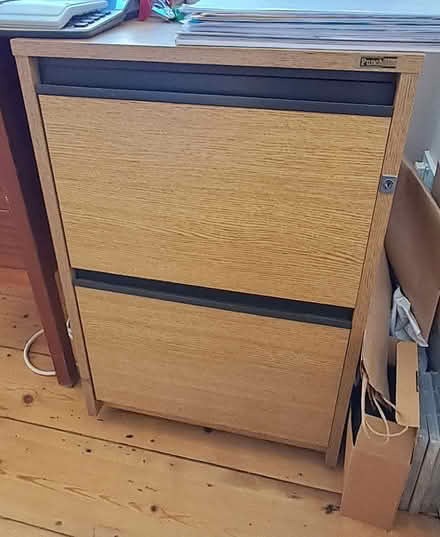 Photo of free Two Drawer Filing Cabinet (Aldrington BN3) #1