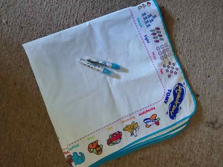 Photo of free Aquadraw mat with 2 pens (Donnington OX4) #1