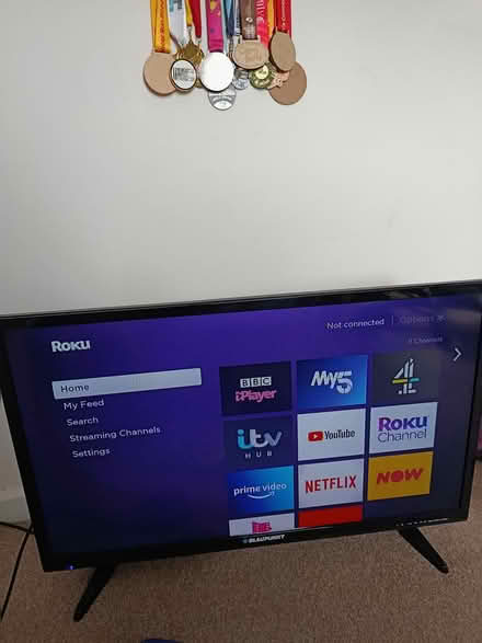 Photo of free 32" TV and Roku Box (Crawcrook) #1