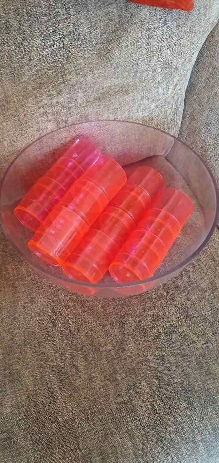 Photo of free Plastic punch bowl and beakers (Hartington Road BN2) #1