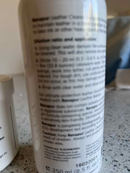 Photo of free Leather Cleaner & Restorer (Alverstoke PO12) #4