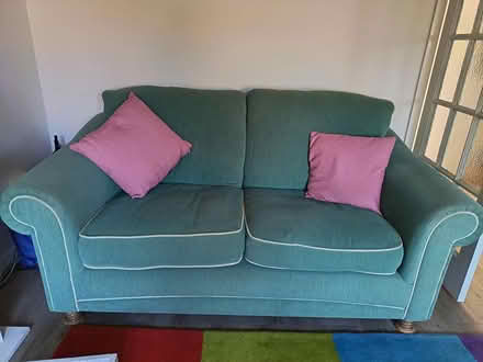 Photo of free 2 seater settee (BH11) #1
