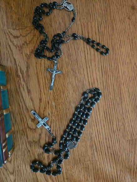 Photo of free Ceramic book box + 4 rosaries (Norton) #4