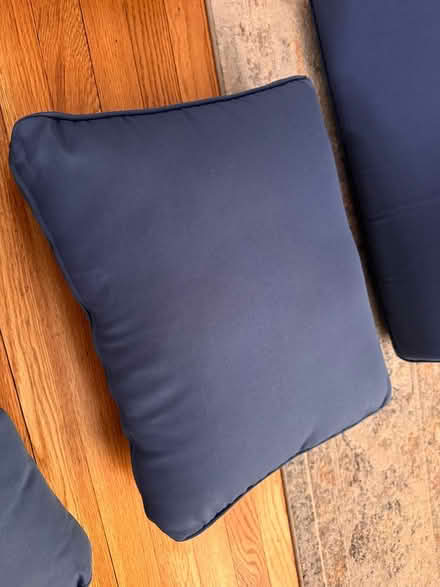 Photo of free Dark Blue Outdoor Cushions (Chicopee, MA) #3