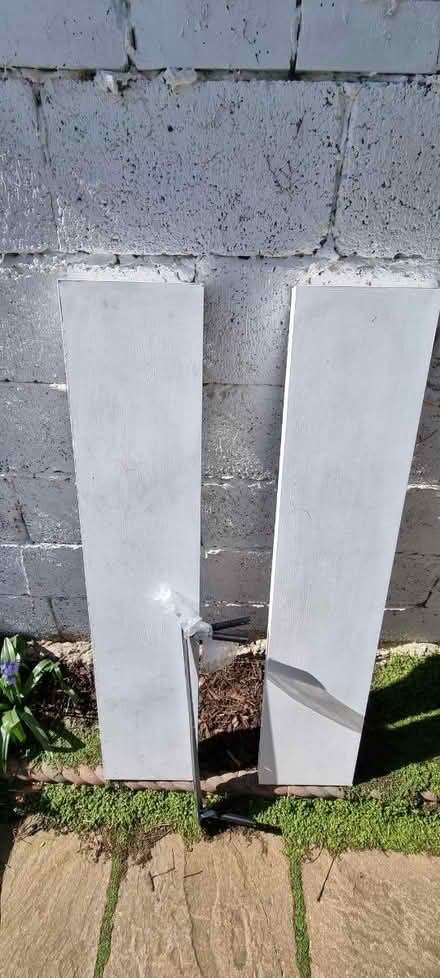 Photo of free 2 Large White Floating Shelves (CT10) #1