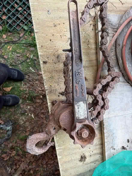Photo of free Chain winch (Chesterfield S42) #1