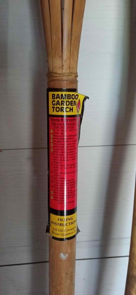 Photo of free Bamboo garden torches (east twickenham) #1