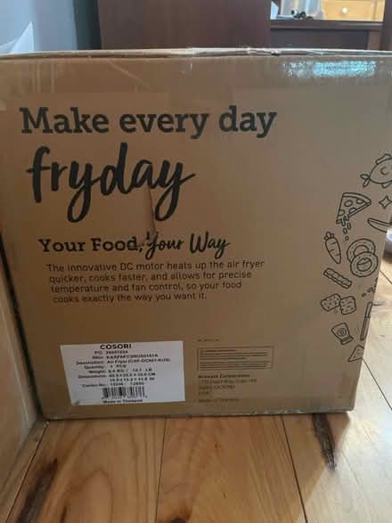 Photo of free Air fryer (Conshohocken) #1