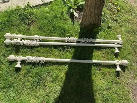 Photo of free Two wood curtain poles (OX4 Iffley) #1