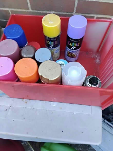 Photo of free Cans of spray paint (Sandhurst GU47) #1