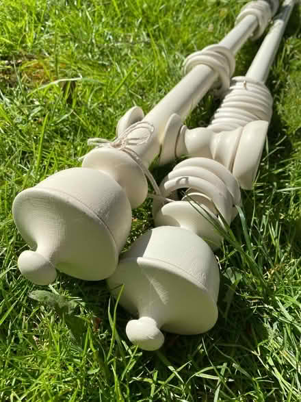 Photo of free Two wood curtain poles (OX4 Iffley) #2