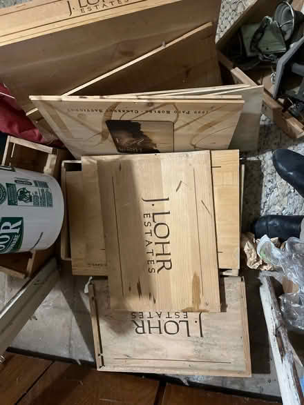 Photo of free Wooden Wine Boxes (North Willow Glen , San Jose) #1