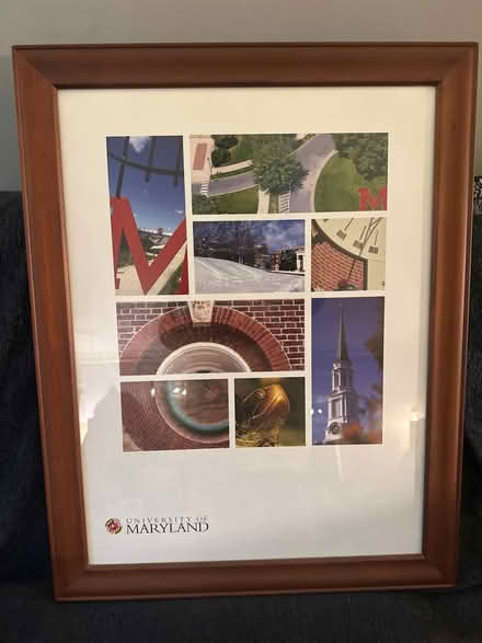 Photo of free Framed UMD poster (Potomac) #1