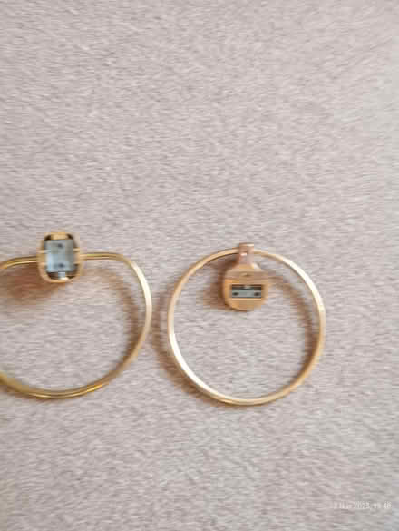 Photo of free Brass towel rings (SS0 Westcliff) #2