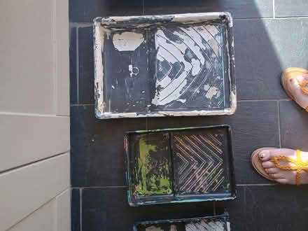 Photo of free Paint roller trays x 5 (Barming Heath ME16) #2