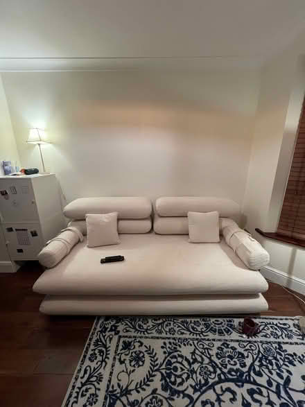 Photo of free White sofa (Hornchurch RM12) #2