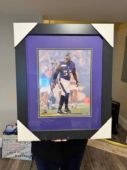 Photo of free Framed Terrell Suggs Ravens (Parkville) #1