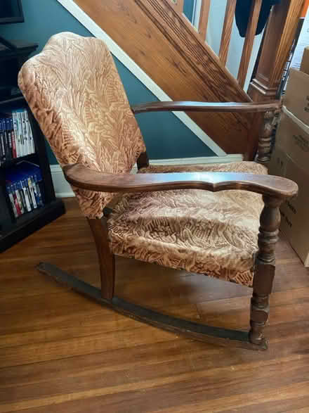 Photo of free Antique rocking chair (Catonsville) #2