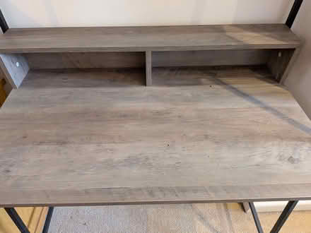 Photo of free Tall desk and shelf unit (Shirehampton, BS11) #2