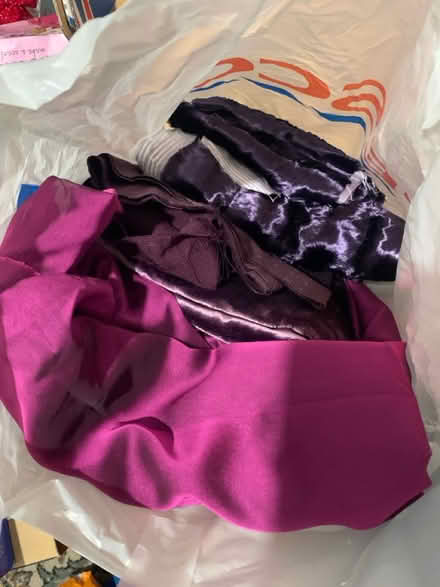 Photo of free Purple fabric bundle mixed lot (Central Watford WD17) #1